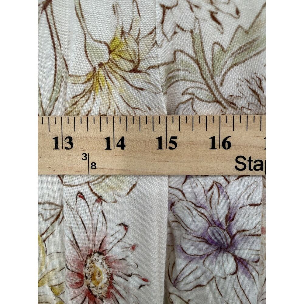 Natural Life Cream Floral Cut To Any Length Dress Size XS - Picture 6 of 6
